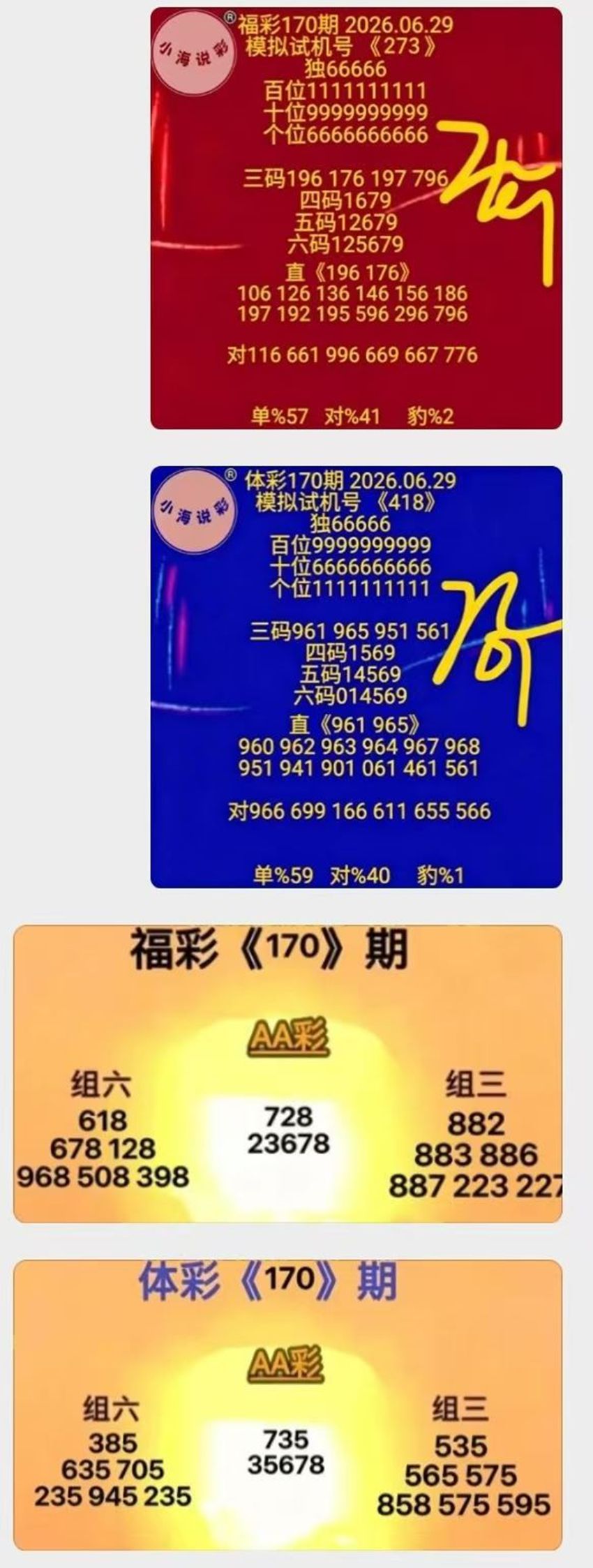 6.29排列三名家分享