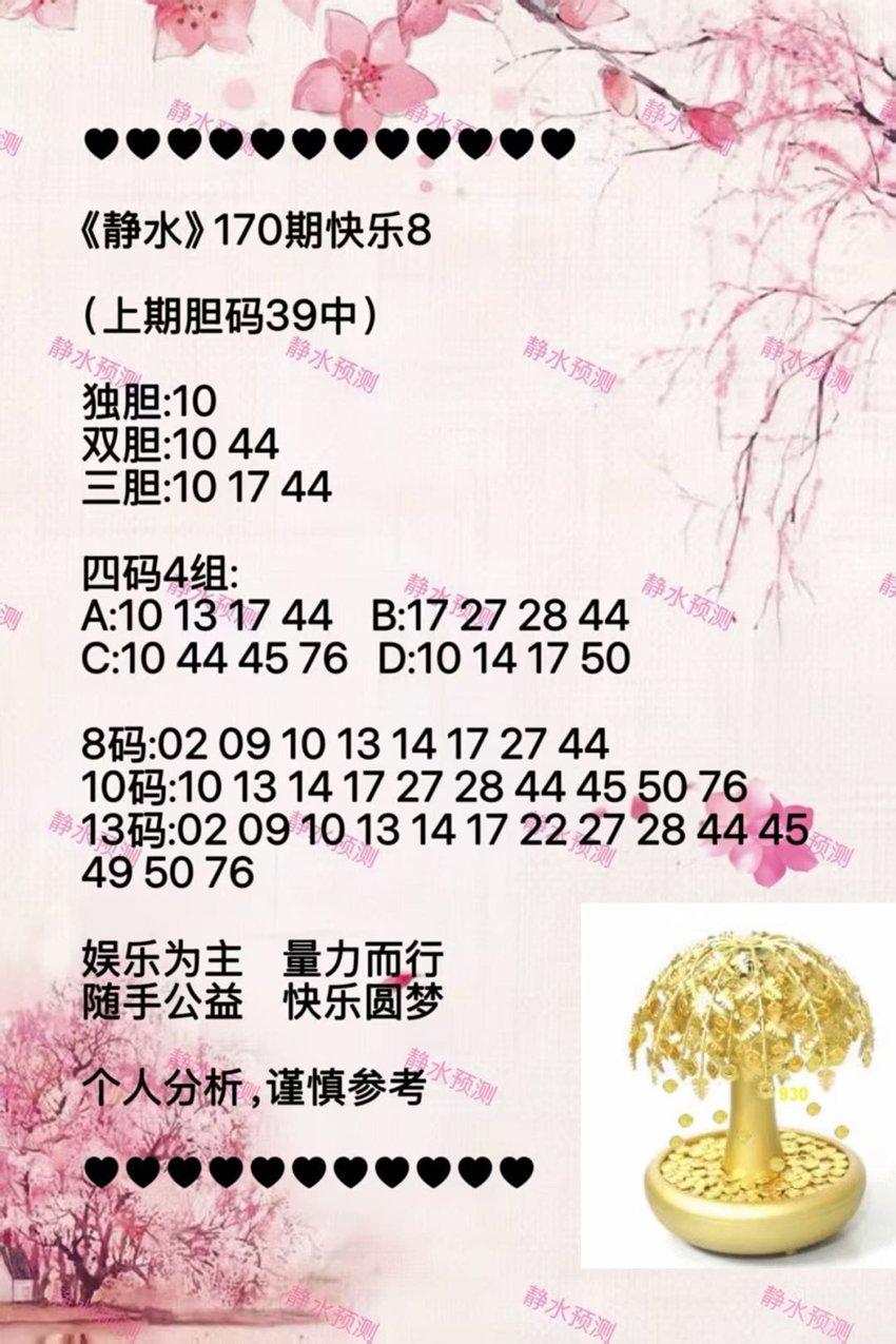 6.29快乐8名家分享