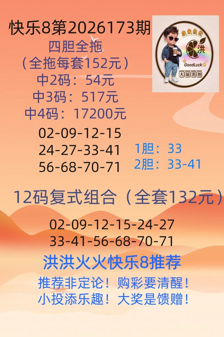 7.2快乐8名家分享