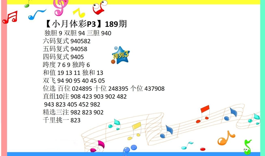 7.18排列三名家分享