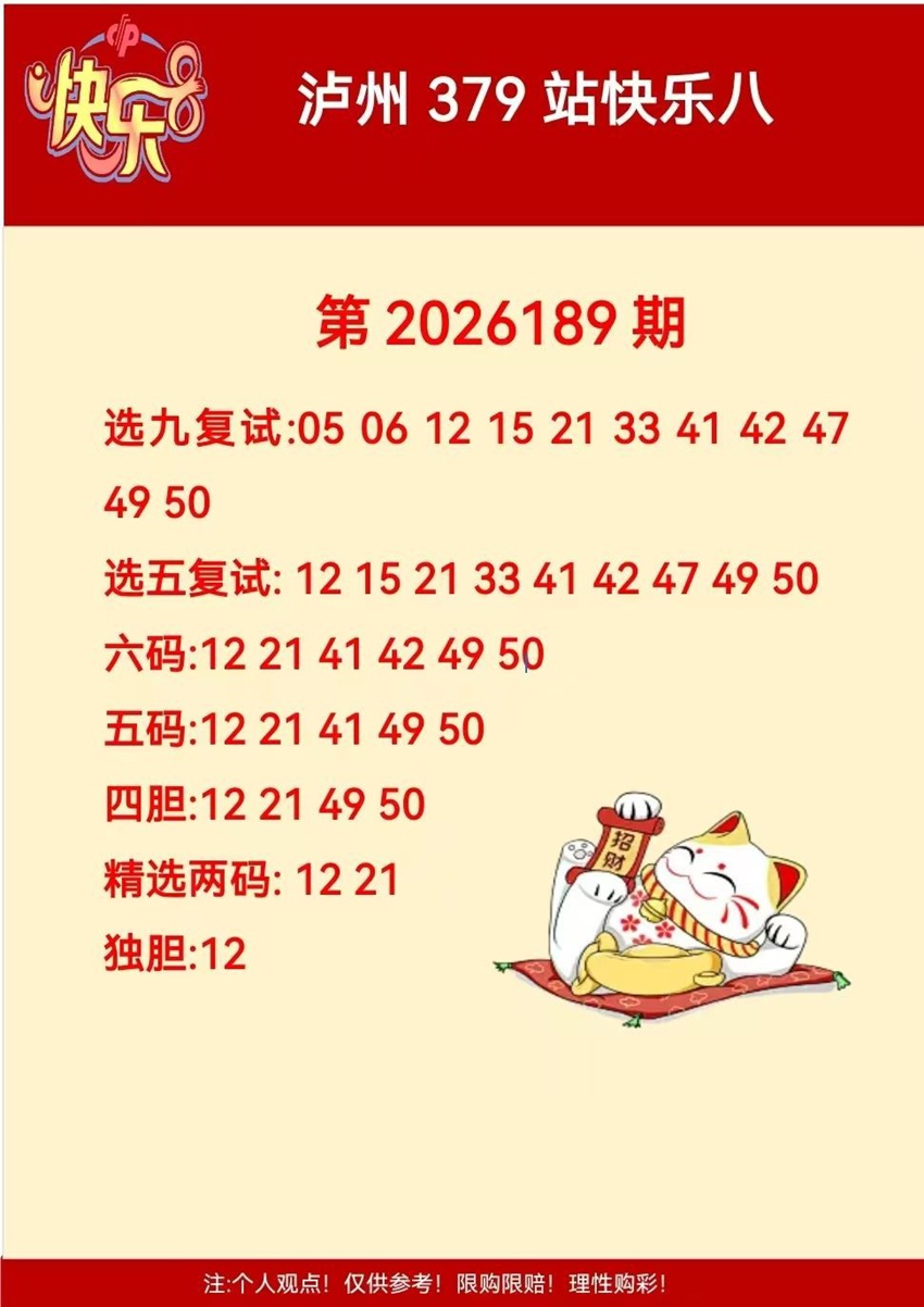 7.18快乐8名家分享